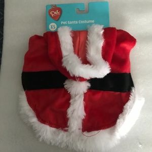 Pet Central Pet Santa Costume Size XS NEW
